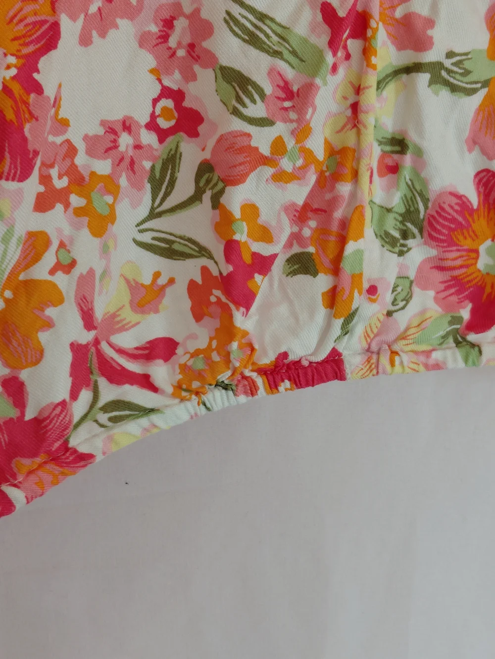Lane Bryant Women's Plus Size 26/28 Floral V-Neck Blouse  Dolman Sleeve - Picture 6 of 11